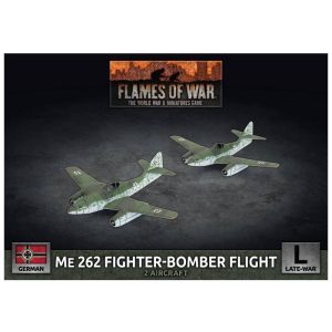 Battlefront Flames of War  Germany ME262 Fighter Bomber Flight (2x) - GBX185 - 9420020255463