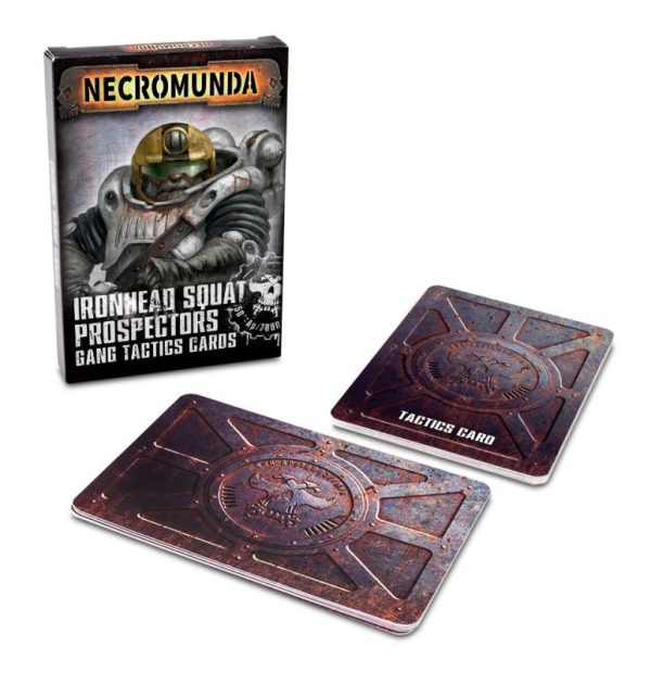 Games Workshop Necromunda  Necromunda Ironhead Squad Prospector Tactics Cards - 60050599016 - 5011921174867