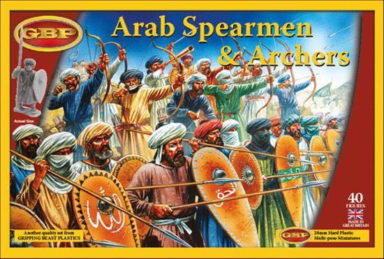 Gripping Beast SAGA  SAGA Arab Spearmen & Archers - GBP04 - 5060230470023