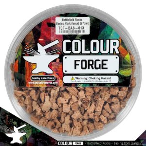 The Colour Forge   Cork Battlefield Rocks Basing Cork (large) (275ml) - TCF-BAS-013 - 5060843100867