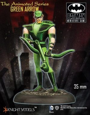 Knight Models Batman Miniature Game  Batman Miniature Game Animated Series Green Arrow - Metal - KM-35DC118 -