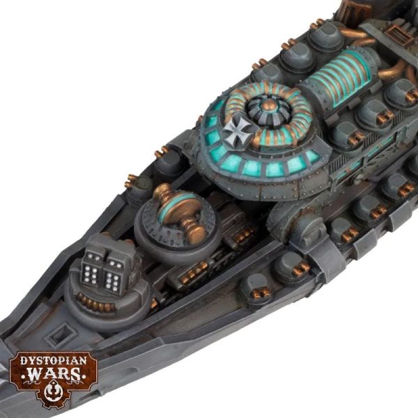 Warcradle Dystopian Wars  Dystopian Wars Elector Battlefleet Set - DWA250001 - 5060504865753