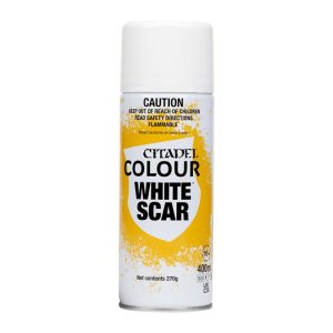 Games Workshop   Citadel Colour White Scar Spray Paint - 99209999102 -