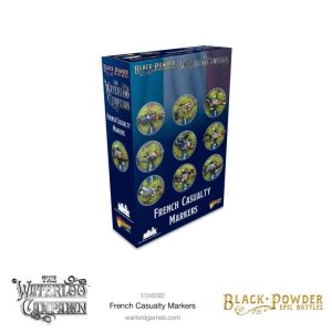 Warlord Games Black Powder Epic Battles  Black Powder Epic Battles Black Powder Epic Battles: Napoleonic French casualty markers - 312402002 -