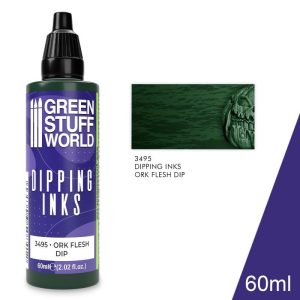 Green Stuff World   Dipping Ink Dipping Ink 60ml - Ork Flesh Dip - 8435646508559ES - 8435646508559