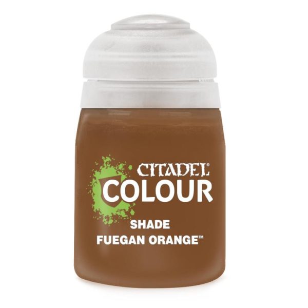 Games Workshop   Citadel Shade Shade: Fuegan Orange (18ml) - 99189953059 - 5011921176540
