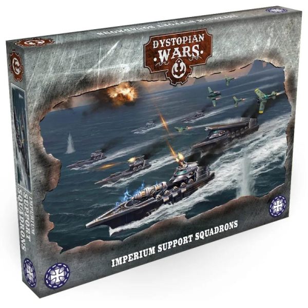 Warcradle Dystopian Wars  Dystopian Wars Imperium Support Squadrons - DWA250004 - 5060504865784