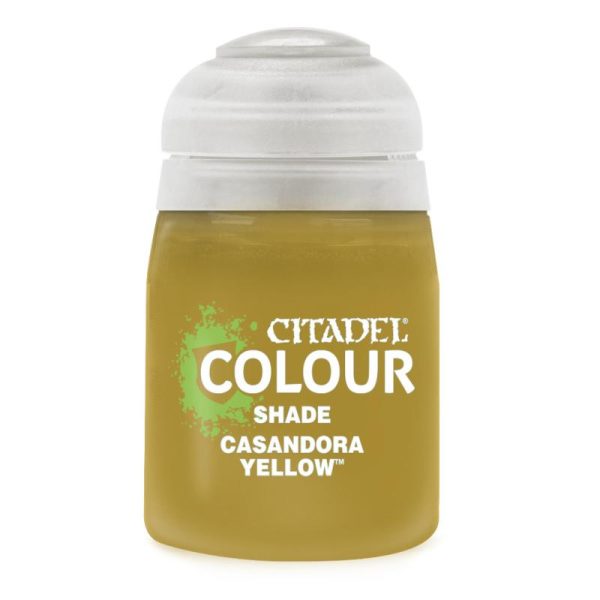 Games Workshop   Citadel Shade Shade: Casandora Yellow (18ml) - 99189953056 - 5011921176519
