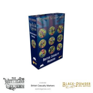 Warlord Games Black Powder Epic Battles  Black Powder Epic Battles Black Powder Epic Battles: Napoleonic British casualty markers - 312401002 -