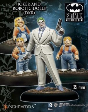 Knight Models Batman Miniature Game  Batman Miniature Game Joker & Robotic Dolls - Metal - KM-35DC130 -
