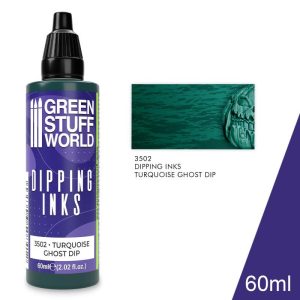 Green Stuff World   Dipping Ink Dipping Ink 60ml - Turquoise Ghost Dip - 8435646508627ES - 8435646508627
