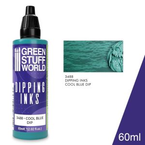 Green Stuff World   Dipping Ink Dipping Ink 60ml - Cool Blue Dip - 8435646508481ES - 8435646508481