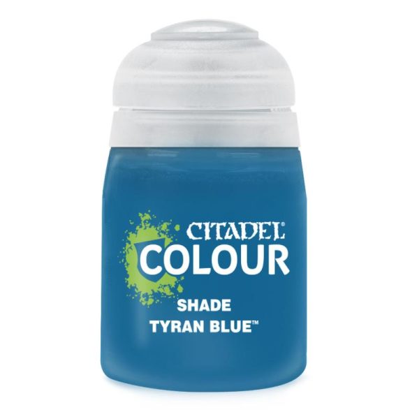 Games Workshop   Citadel Shade Shade: Tyran Blue (18ml) - 99189953045 - 5011921176380