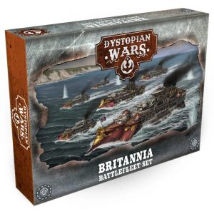 Warcradle Dystopian Wars  Dystopian Wars Britannia Battlefleet Set - DWA210001 - 5060504865654