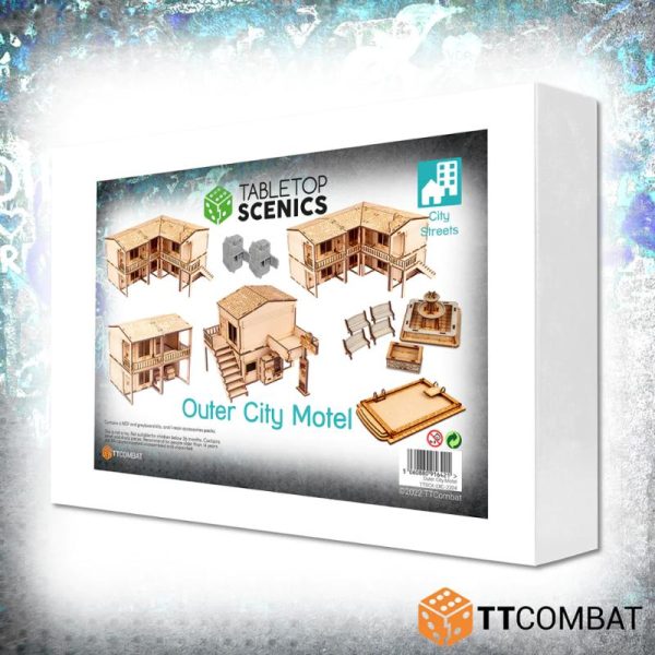 TTCombat    Outer City Motel White Box Bundle - TTSCX-EXC-2204 - 5060880916421