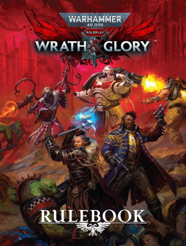 Cubicle 7 Wrath & Glory   Warhammer 40,000: Wrath & Glory, Core Rulebook - CB72600 -