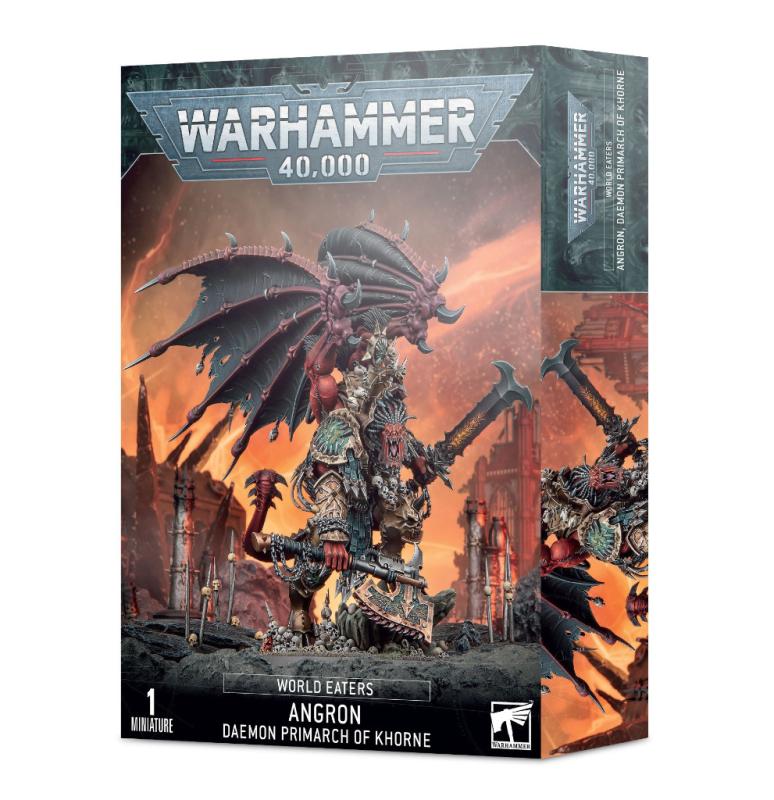 Games Workshop Warhammer 40,000   Angron Daemon Primarch Of Khorne - 99120102152 - 5011921173242