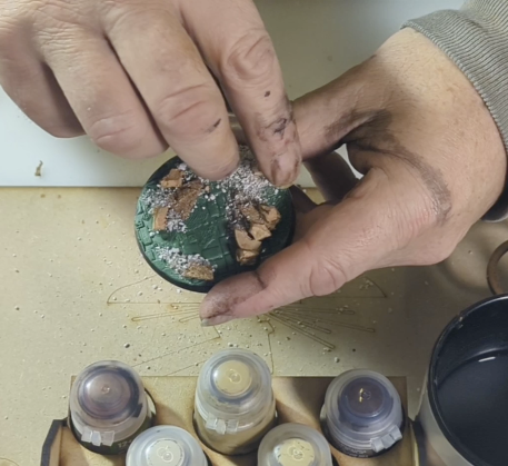 how to use basing materials