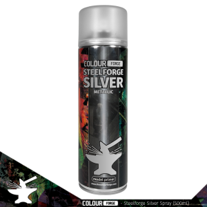 Colour Forge Steelforge Silver Spray (500ml) 1