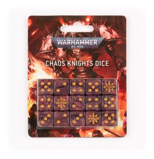 Warhammer 40000: Chaos Knights Dice 1
