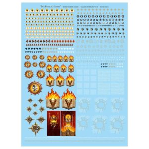 Word Bearers Legion Transfer Sheet 1