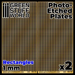 Photo-etched Plates - Large Rectangles 1