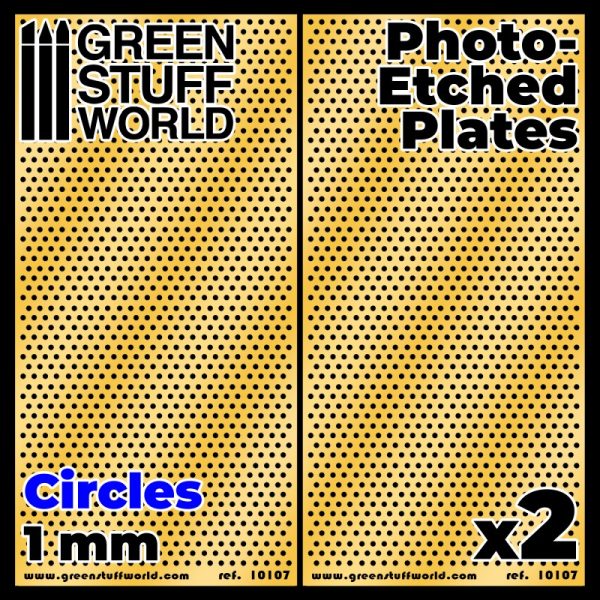 Photo-etched Plates - Large Circles 1