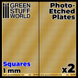 Photo-etched Plates - Large Squares 1