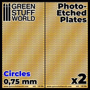 Photo-etched Plates - Medium Circles 1