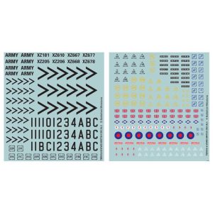 WWIII: British Decal Set 1