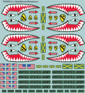 WWIII: American Decal Set 1