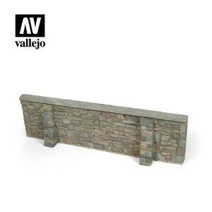 Vallejo Scenics - 1:35 Ardennes Village Wall 24x7cm 1