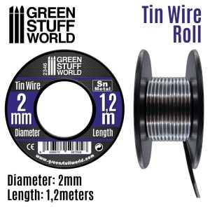 Flexible tin wire roll 2mm 1