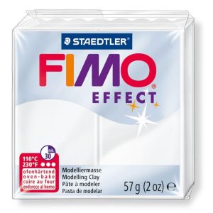 Fimo Effect 57gr - Translucent White 1