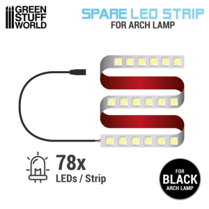 Replacement LED Strip for Arch Lamp: Darth Black 1