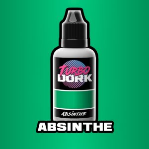 Turbo Dork: Absinthe Metallic Acrylic Paint 20ml 1