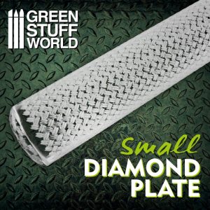 Rolling Pin SMALL DIAMOND PLATE 1