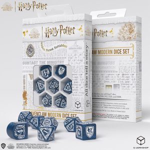 Harry Potter Ravenclaw Modern Dice - Blue 1