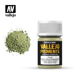Vallejo Pigment - Faded Olive Green 1