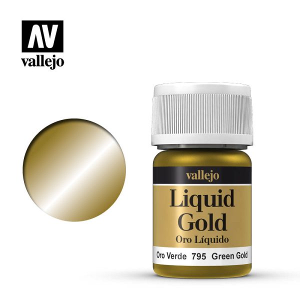 Vallejo Liquid Green Gold 1