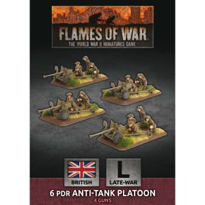 British 6 pdr Anti-Tank Platoon 1