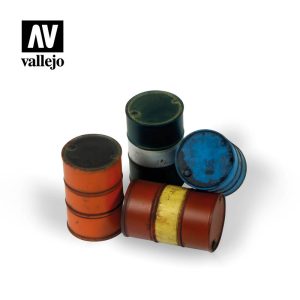 Vallejo Scenics - 1:35 Modern Fuel Drums 1