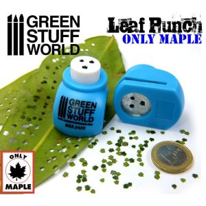 Miniature Leaf Punch MEDIUM BLUE 1