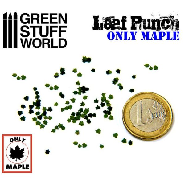 Miniature Leaf Punch MEDIUM PURPLE 2
