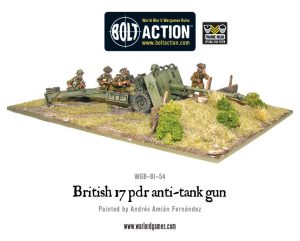 British Army 17 pdr Anti Tank Gun 1
