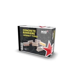 Concrete Barriers (Jersey Type) 1:35 1