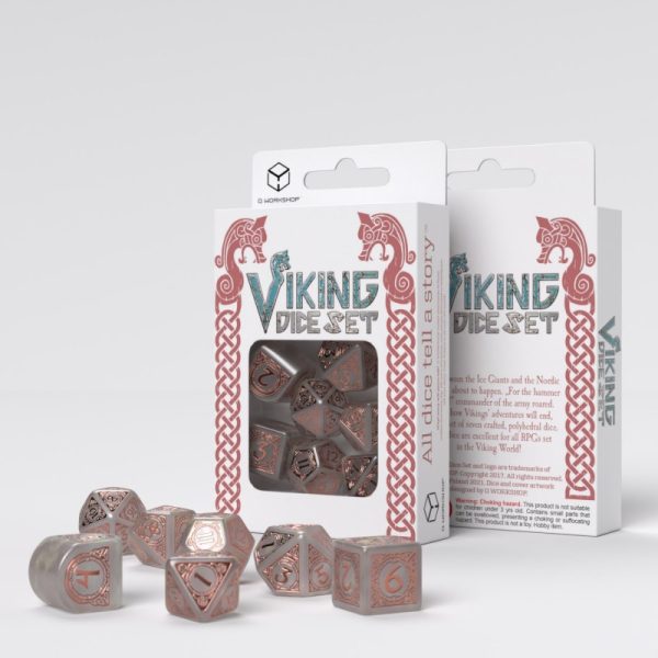 Viking Modern Dice Set: Niflheim 2