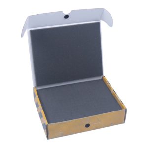 Half-size small box with 50mm raster foam 1