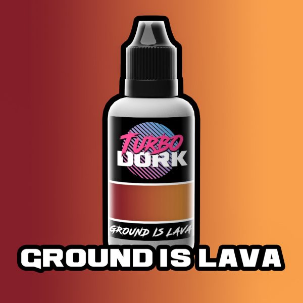 Turbo Dork: Ground Is Lava Turboshift Acrylic Paint 20ml 1