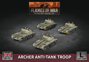 Archer Anti-tank Troop (4x Plastic) 1
